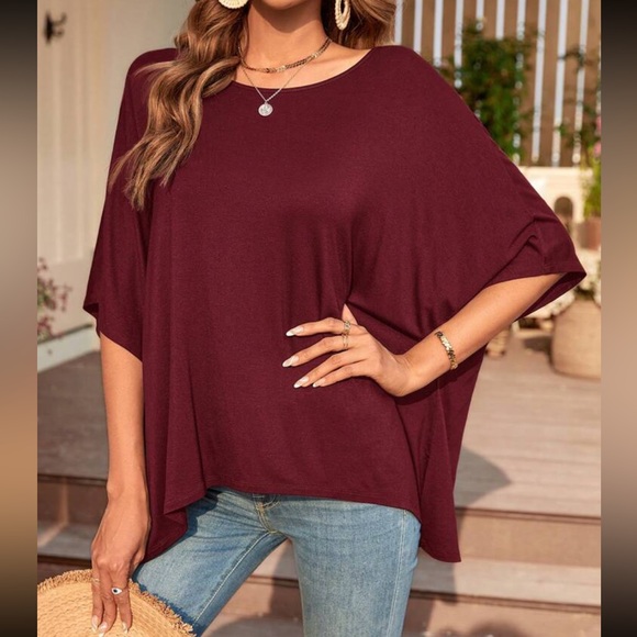 Boho batwing sleeve top - Picture 12 of 16